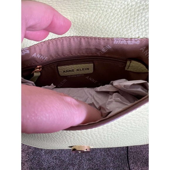 Anne Klein Mini Bamboo Top Handle Detachable Adjustable Crossbody - Picture 8 of 8